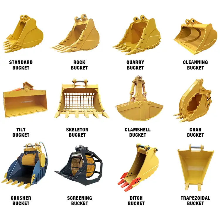 Excavator Bucket Sizes Guide: Find the Perfect Fit for Your Project 3 Gp Excavator Bucket Backhoe Earthmoving Bucket Standard Bucket