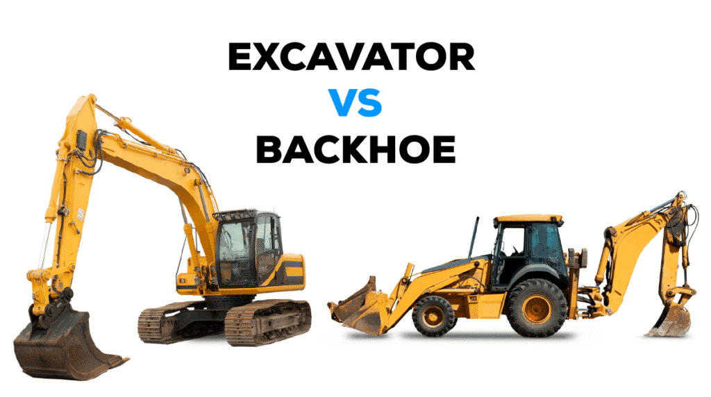 Backhoe vs Excavator: Which Machine Is Best for Your Construction Project? 4 backhoe vs excavator2