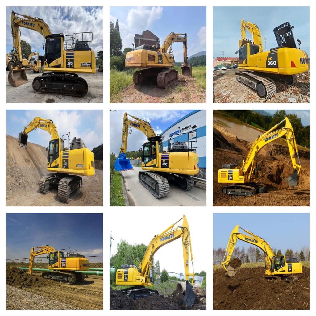 Japan Used Excavators Komatsu PC360 1000 Hours Construction Machinery Second Hand 1 Komatsu PC360