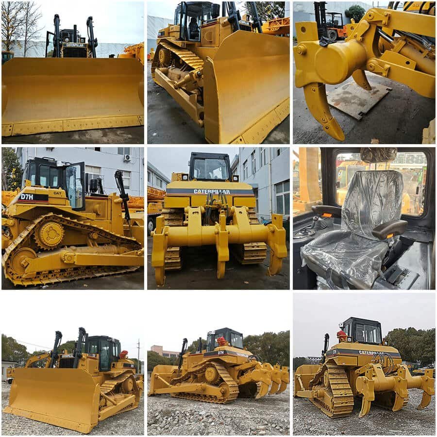 Used Dozer Caterpillar D7H For Sale in Low Price 1 CAT D7H Dozer For Sale Used Bulldozer Caterpillar D7 D7R Cheap Price
